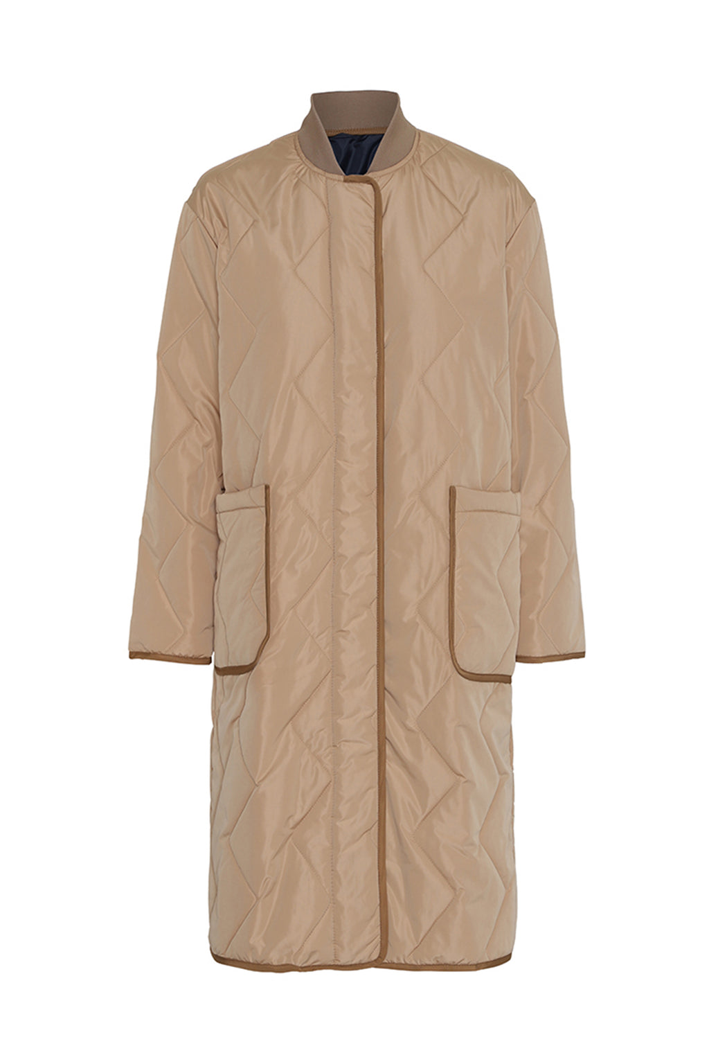 ATLEY - Quilted Longline Coat