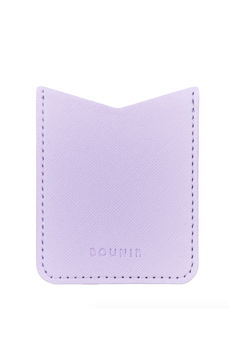 FJORD - violet vegan leather pocket